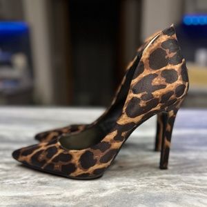 Jessica Simpson Leopard Print High Heels